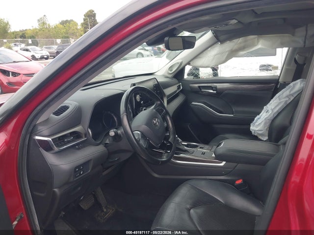 2021 Toyota Highlander Hybrid Limited მანქანა იყიდება აუქციონზე, vin: 5TDDBRCH1MS015160, აუქციონის ნომერი: 45197117