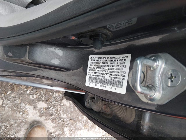Продаж на аукціоні авто 2012 Honda Civic Lx, vin: 19XFB2F53CE013209, номер лоту: 45197126