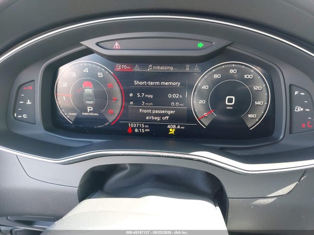 2019 Audi A6 55 Premium მანქანა იყიდება აუქციონზე, vin: WAUL2AF27KN026216, აუქციონის ნომერი: 45197127