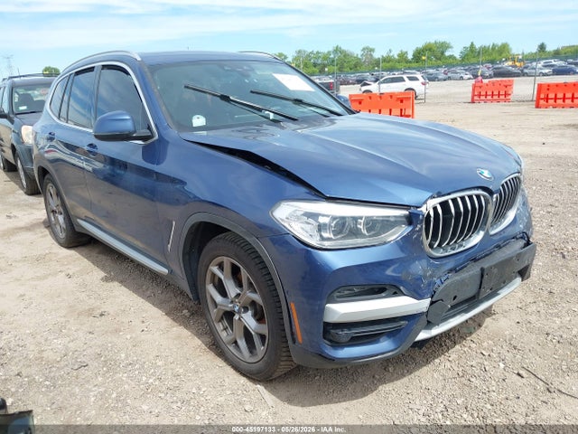 45197133 :رقم المزاد ، 5UXTS1C03M9H13227 vin ، 2021 Bmw X3 Phev Xdrive30e مزاد بيع