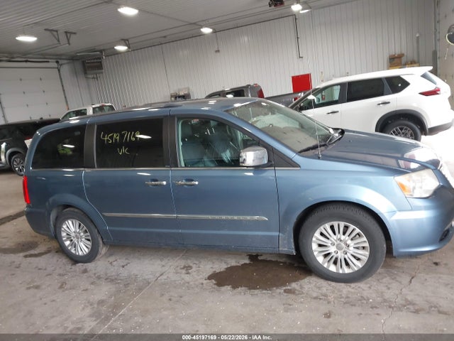 2012 Chrysler Town & Country Limited მანქანა იყიდება აუქციონზე, vin: 2C4RC1GG3CR134163, აუქციონის ნომერი: 45197169