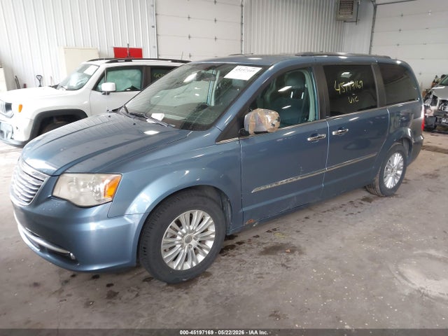 2012 Chrysler Town & Country Limited მანქანა იყიდება აუქციონზე, vin: 2C4RC1GG3CR134163, აუქციონის ნომერი: 45197169