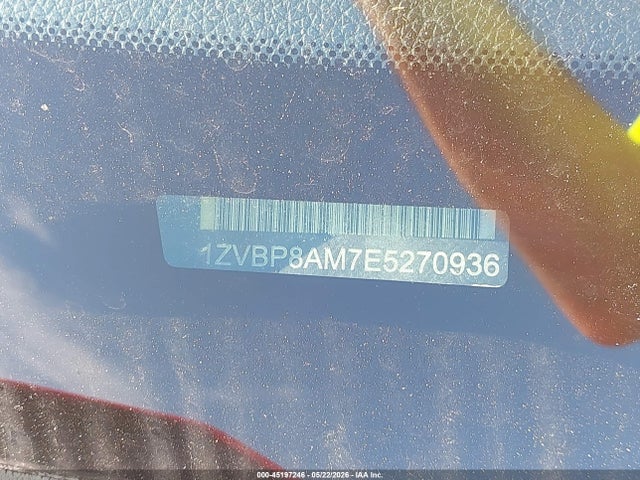 Aukcja sprzedaży 2014 Ford Mustang V6, vin: 1ZVBP8AM7E5270936, numer aukcji: 45197246