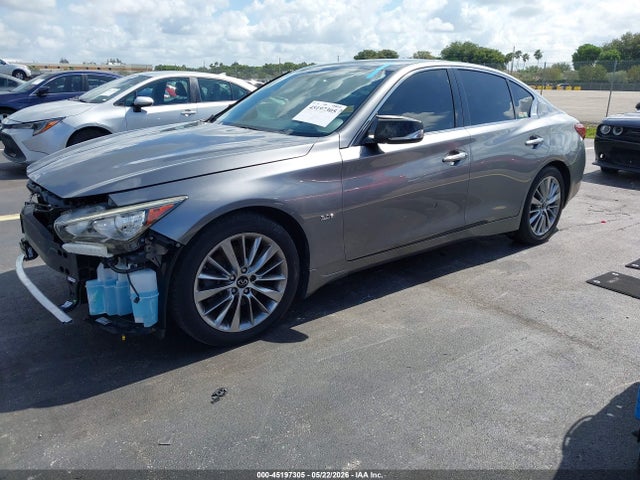 Aukcja sprzedaży 2019 Infiniti Q50 3.0t Luxe, vin: JN1EV7AP1KM541729, numer aukcji: 45197305