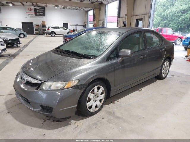 45197333 :رقم المزاد ، 2HGFA16599H313512 vin ، 2009 Honda Civic Lx مزاد بيع