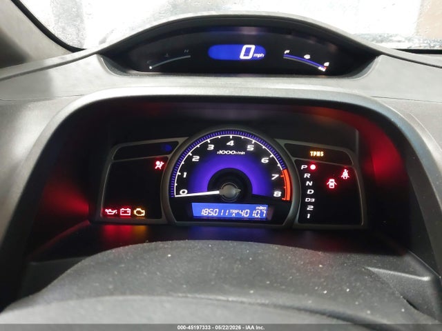 45197333 :رقم المزاد ، 2HGFA16599H313512 vin ، 2009 Honda Civic Lx مزاد بيع