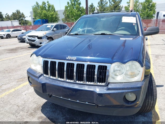 2005 Jeep Grand Cherokee Limited მანქანა იყიდება აუქციონზე, vin: 1J8HR58275C591597, აუქციონის ნომერი: 45197402