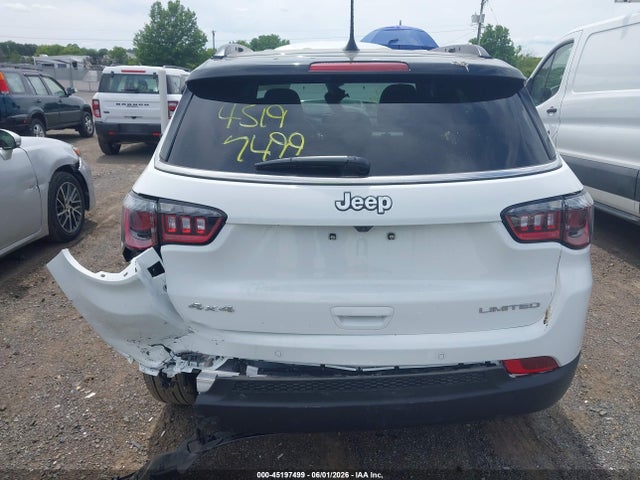 45197499 :رقم المزاد ، 3C4NJDCN0TT244644 vin ، 2026 Jeep Compass Limited مزاد بيع