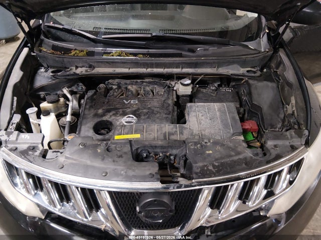 2010 Nissan Murano Le მანქანა იყიდება აუქციონზე, vin: JN8AZ1MW7AW135140, აუქციონის ნომერი: 45197526