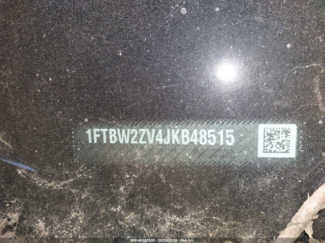 45197528 :رقم المزاد ، 1FTBW2ZV4JKB48515 vin ، 2018 Ford Transit-350 مزاد بيع