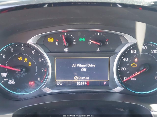 45197554 :رقم المزاد ، 1GNEVGKW5NJ108561 vin ، 2022 Chevrolet Traverse Awd Lt Cloth مزاد بيع