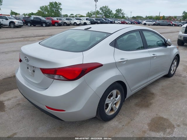 Продаж на аукціоні авто 2015 Hyundai Elantra Se, vin: 5NPDH4AE0FH630995, номер лоту: 45197587