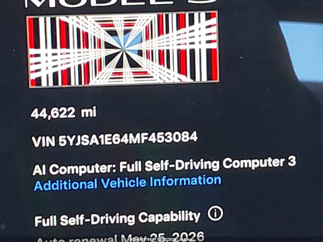 Aukcja sprzedaży 2021 Tesla Model S Plaid Tri Motor All-wheel Drive, vin: 5YJSA1E64MF453084, numer aukcji: 45197681