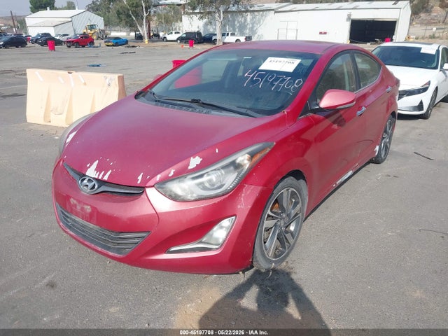 Продажа на аукционе авто 2015 Hyundai Elantra Limited, vin: KMHDH4AEXFU228306, номер лота: 45197708