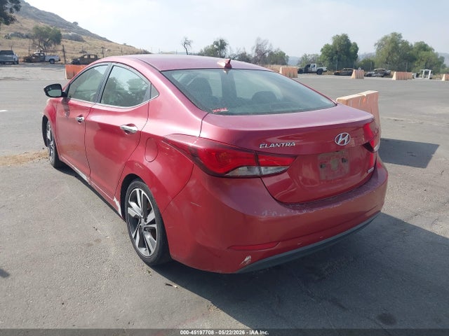Продажа на аукционе авто 2015 Hyundai Elantra Limited, vin: KMHDH4AEXFU228306, номер лота: 45197708