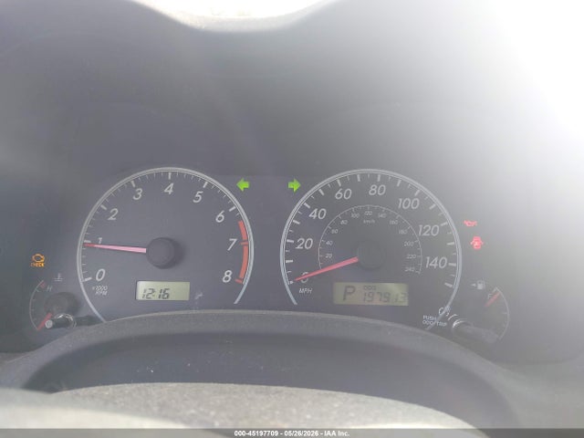 45197709 :رقم المزاد ، 1NXBU40E49Z155247 vin ، 2009 Toyota Corolla S مزاد بيع