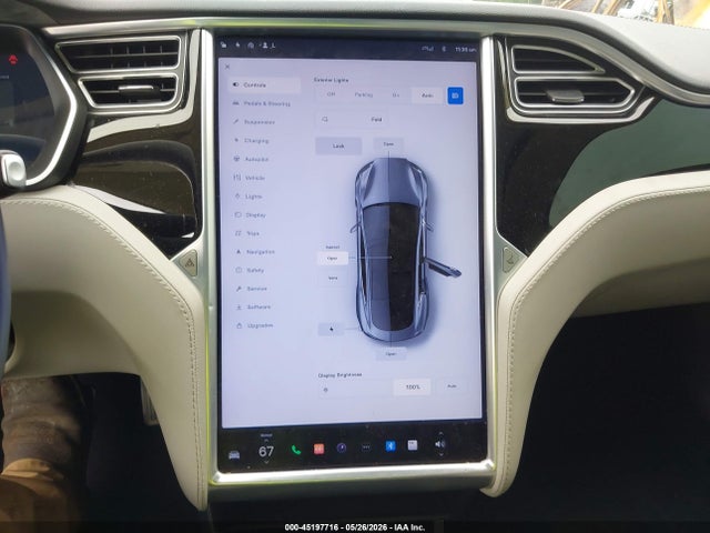 Продажа на аукционе авто 2014 Tesla Model S P85, vin: 5YJSA1H13EFP50543, номер лота: 45197716