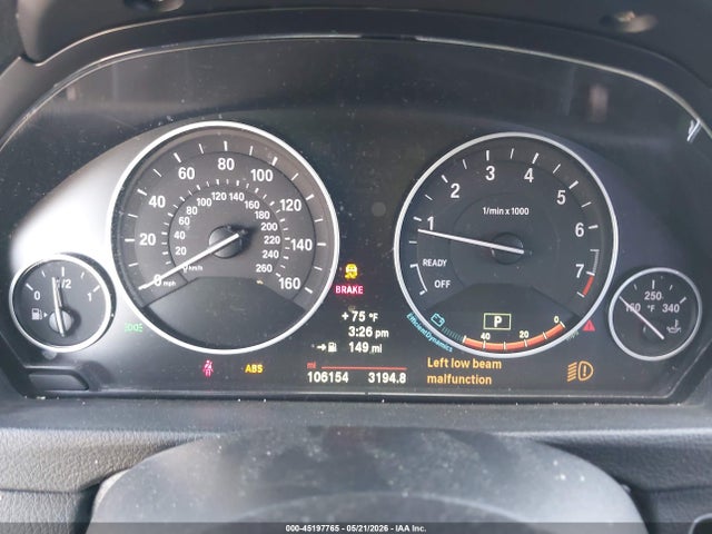 Aukcja sprzedaży 2014 Bmw 328i, vin: WBA3A5C59EJ465163, numer aukcji: 45197765