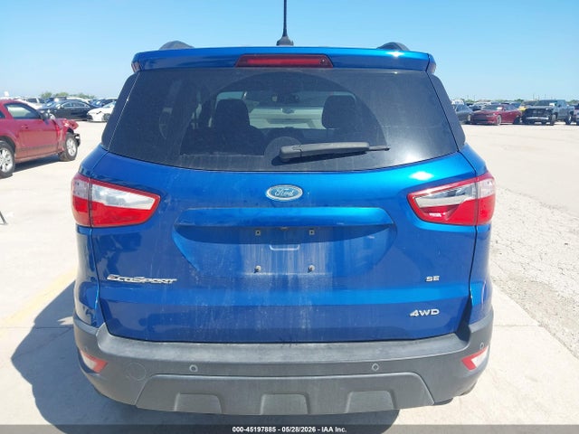 MAJ6P1UL7JC163430 Ford Ecosport Se