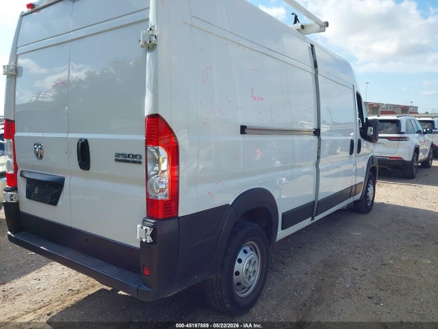 45197889 :رقم المزاد ، 3C6LRVDG7PE571839 vin ، 2023 Ram Promaster 2500 مزاد بيع