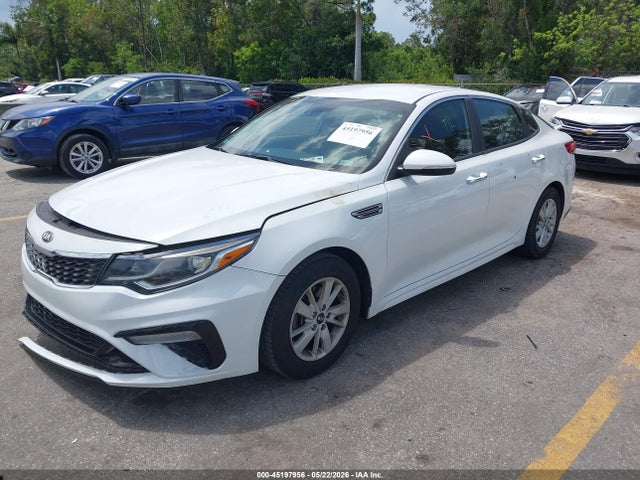 2019 Kia Optima Lx მანქანა იყიდება აუქციონზე, vin: 5XXGT4L39KG280988, აუქციონის ნომერი: 45197956