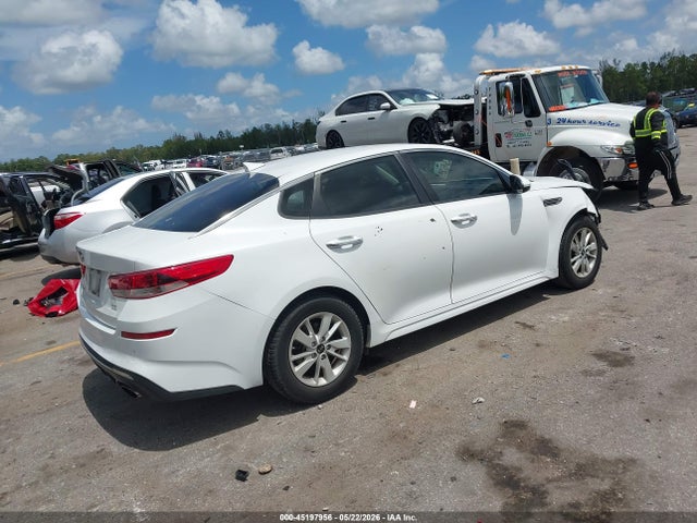 2019 Kia Optima Lx მანქანა იყიდება აუქციონზე, vin: 5XXGT4L39KG280988, აუქციონის ნომერი: 45197956