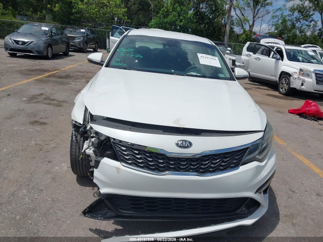2019 Kia Optima Lx მანქანა იყიდება აუქციონზე, vin: 5XXGT4L39KG280988, აუქციონის ნომერი: 45197956