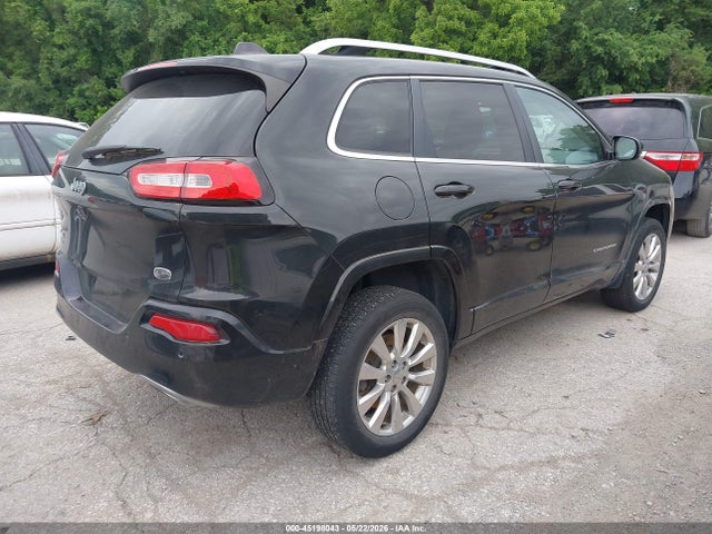 45198043 :رقم المزاد ، 1C4PJMJS9GW339950 vin ، 2016 Jeep Cherokee Overland مزاد بيع