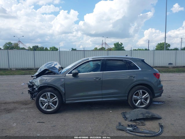 2024 Audi Q3 Premium 45 Tfsi S Line Quattro Tiptronic მანქანა იყიდება აუქციონზე, vin: WA1DECF3XR1109962, აუქციონის ნომერი: 45198080