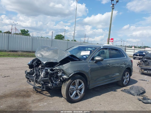 2024 Audi Q3 Premium 45 Tfsi S Line Quattro Tiptronic მანქანა იყიდება აუქციონზე, vin: WA1DECF3XR1109962, აუქციონის ნომერი: 45198080