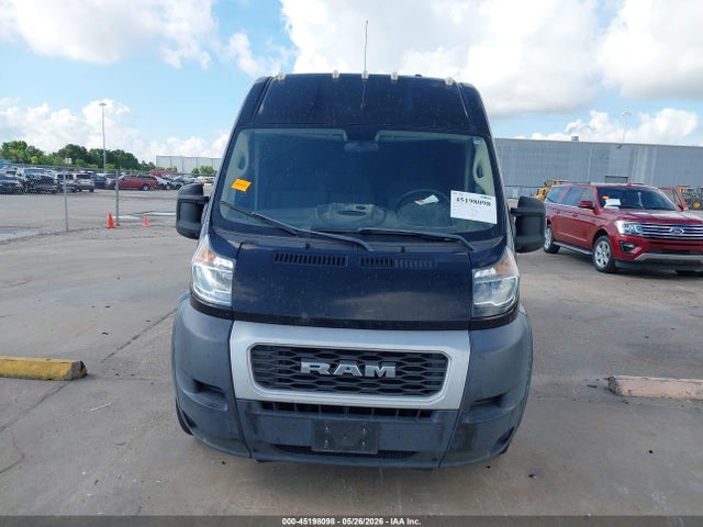 2019 Ram Promaster 2500 High Roof 159 Wb მანქანა იყიდება აუქციონზე, vin: 3C6TRVDG5KE508506, აუქციონის ნომერი: 45198098