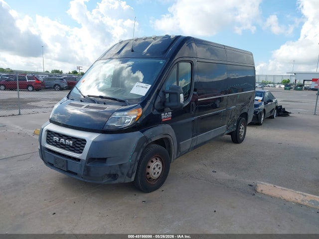 2019 Ram Promaster 2500 High Roof 159 Wb მანქანა იყიდება აუქციონზე, vin: 3C6TRVDG5KE508506, აუქციონის ნომერი: 45198098