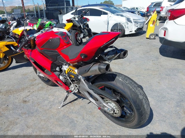 Aukcja sprzedaży 2025 Ducati Panigale V2/v2 S, vin: ZDMHAU8T2SB001104, numer aukcji: 45198101