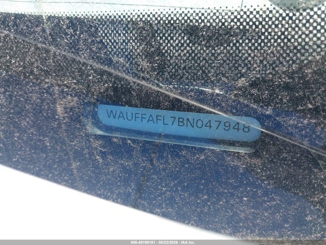 45198181 :رقم المزاد ، WAUFFAFL7BN047948 vin ، 2011 Audi A4 2.0t Premium مزاد بيع