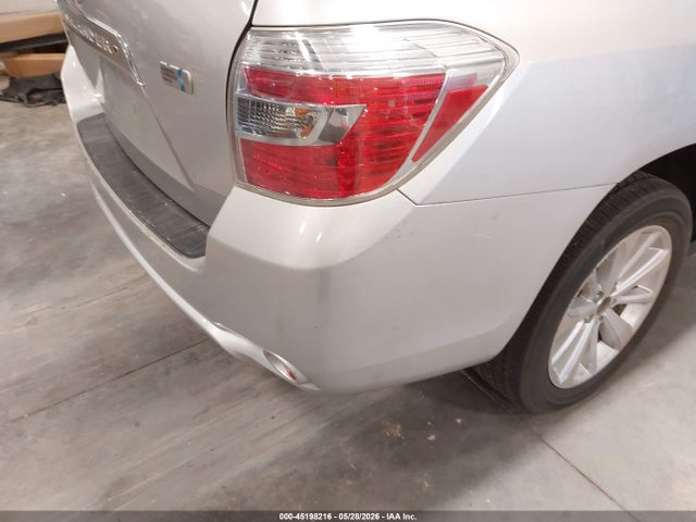 2009 Toyota Highlander Hybrid მანქანა იყიდება აუქციონზე, vin: JTEEW41A492033213, აუქციონის ნომერი: 45198216