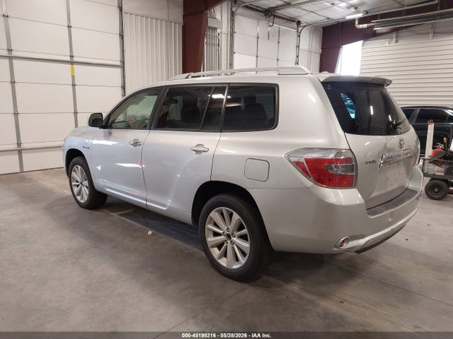 2009 Toyota Highlander Hybrid მანქანა იყიდება აუქციონზე, vin: JTEEW41A492033213, აუქციონის ნომერი: 45198216