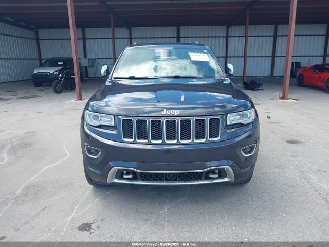 2014 Jeep Grand Cherokee Overland მანქანა იყიდება აუქციონზე, vin: 1C4RJFCM5EC413494, აუქციონის ნომერი: 45198272