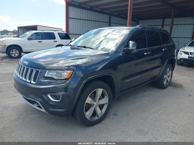 2014 Jeep Grand Cherokee Overland მანქანა იყიდება აუქციონზე, vin: 1C4RJFCM5EC413494, აუქციონის ნომერი: 45198272