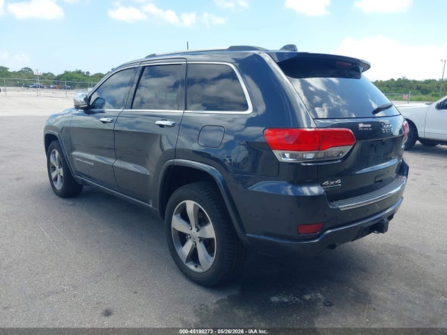 2014 Jeep Grand Cherokee Overland მანქანა იყიდება აუქციონზე, vin: 1C4RJFCM5EC413494, აუქციონის ნომერი: 45198272