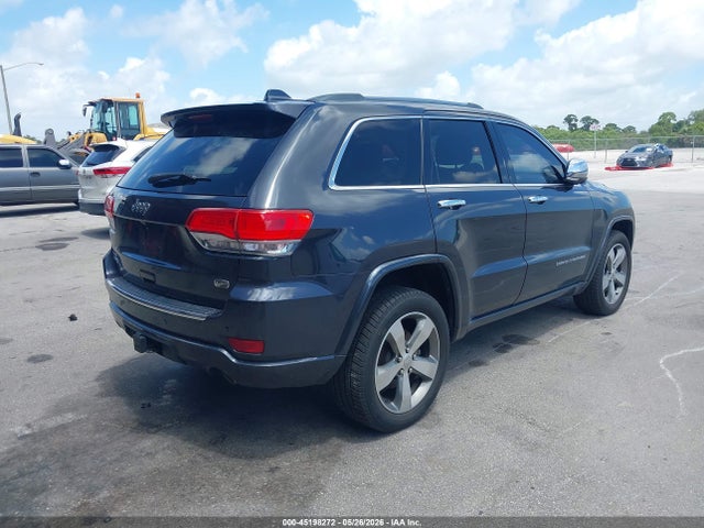 2014 Jeep Grand Cherokee Overland მანქანა იყიდება აუქციონზე, vin: 1C4RJFCM5EC413494, აუქციონის ნომერი: 45198272