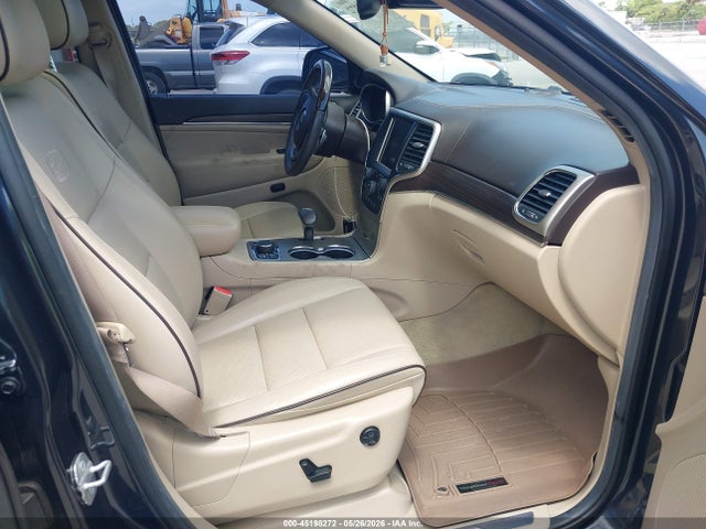 2014 Jeep Grand Cherokee Overland მანქანა იყიდება აუქციონზე, vin: 1C4RJFCM5EC413494, აუქციონის ნომერი: 45198272