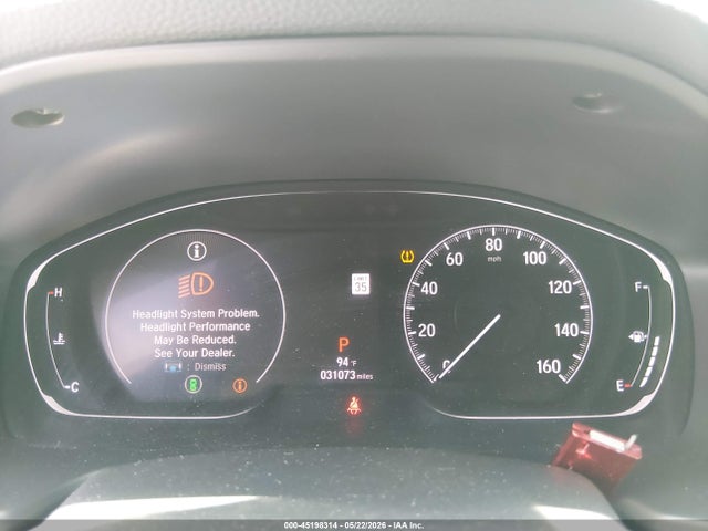 Aukcja sprzedaży 2020 Honda Accord Sport, vin: 1HGCV1F32LA052879, numer aukcji: 45198314