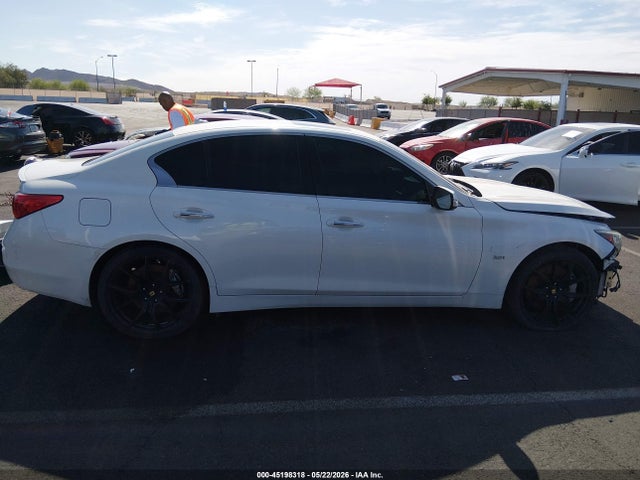 45198318 :رقم المزاد ، JN1EV7AR9GM343862 vin ، 2016 Infiniti Q50 3.0t Sport مزاد بيع