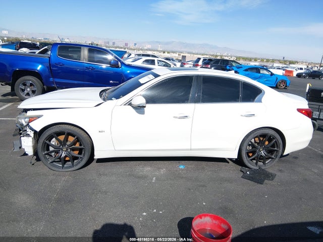 45198318 :رقم المزاد ، JN1EV7AR9GM343862 vin ، 2016 Infiniti Q50 3.0t Sport مزاد بيع