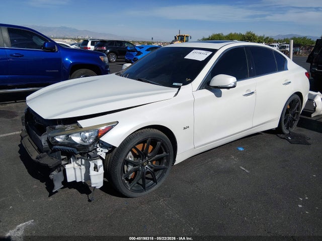 45198318 :رقم المزاد ، JN1EV7AR9GM343862 vin ، 2016 Infiniti Q50 3.0t Sport مزاد بيع