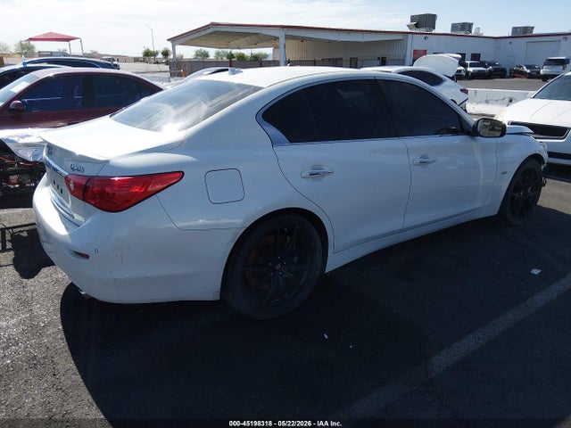 45198318 :رقم المزاد ، JN1EV7AR9GM343862 vin ، 2016 Infiniti Q50 3.0t Sport مزاد بيع