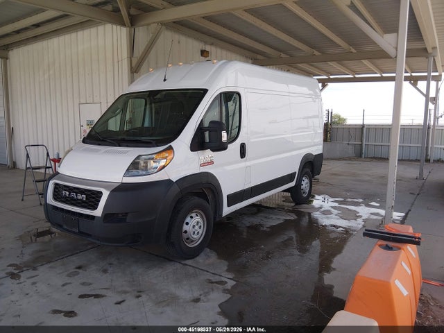 Aukcja sprzedaży 2019 Ram Promaster 2500 High Roof 136 Wb, vin: 3C6TRVCG8KE566126, numer aukcji: 45198337