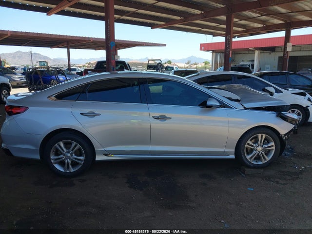2018 Hyundai Sonata Sport მანქანა იყიდება აუქციონზე, vin: 5NPE34AF8JH668091, აუქციონის ნომერი: 45198375