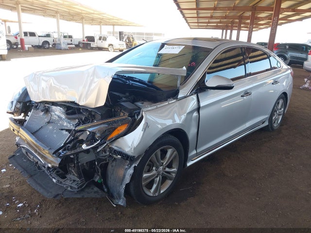 2018 Hyundai Sonata Sport მანქანა იყიდება აუქციონზე, vin: 5NPE34AF8JH668091, აუქციონის ნომერი: 45198375