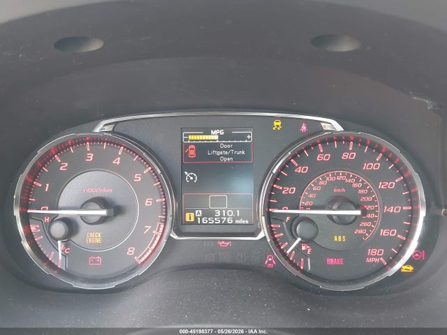 Продаж на аукціоні авто 2015 Subaru Wrx Limited, vin: JF1VA1G65F9816361, номер лоту: 45198377